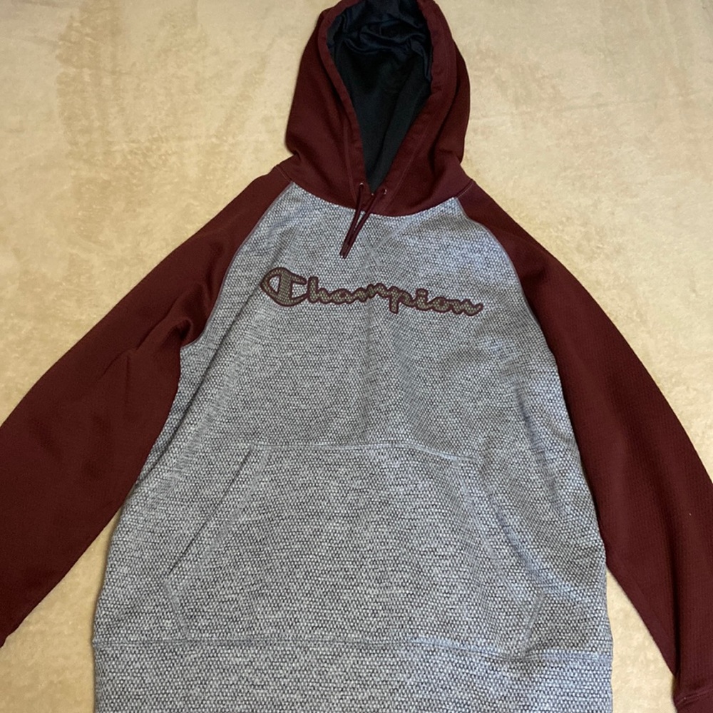 Mens Champion Pullover Hoodie